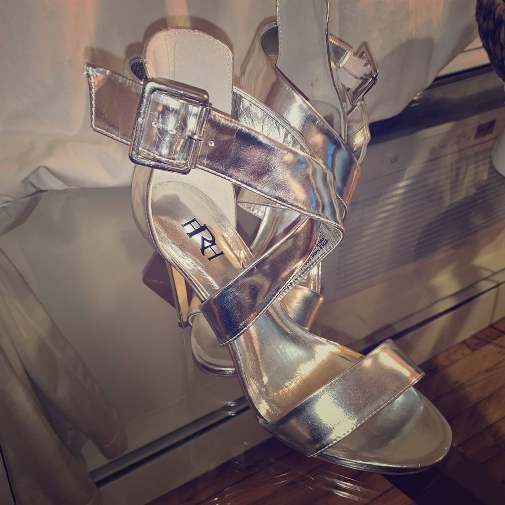 Silver heels